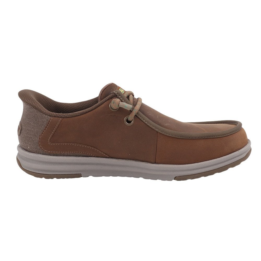 スケッチャーズ（SKECHERS）（メンズ）カジュアルシューズ スリップインズ MELSON2.0 ALDRIC ブラウン 256035-DSRT シューズ