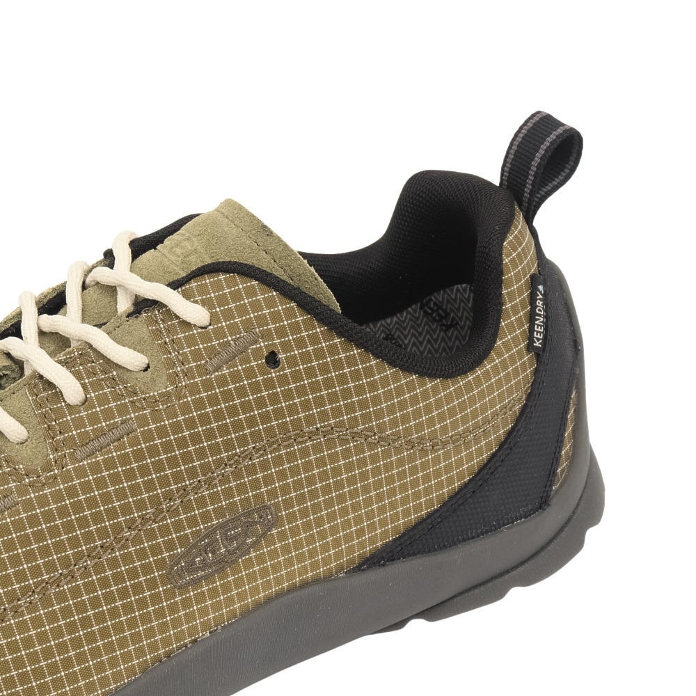 キーン(KEEN)カジュアルシューズ ジャスパー ナイロン ウォータープルーフ カーキ 1031315 スニーカー 防水(Me… キーン（KEEN）（メンズ）カジュアルシューズ ジャスパー ナイロン