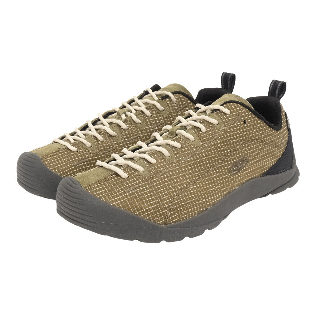 KEEN カジュアルシューズ ジャスパー ナイロン ウォータープルーフ カーキ 1031315 スニーカー 防水 29.0 87 シューズ