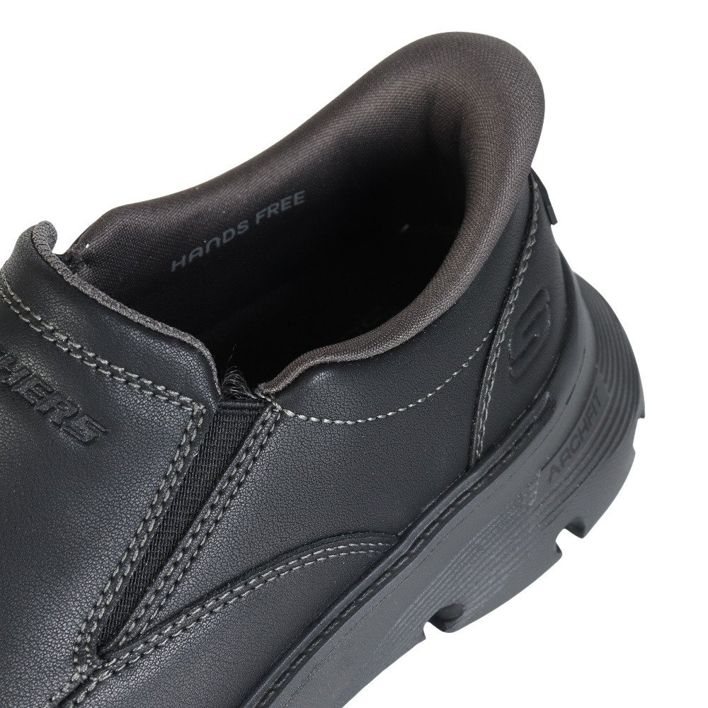 スケッチャーズ（SKECHERS）（メンズ）カジュアルシューズ スリップインズ アーチフィット ガルザ ウマール ブラック 205518 ...