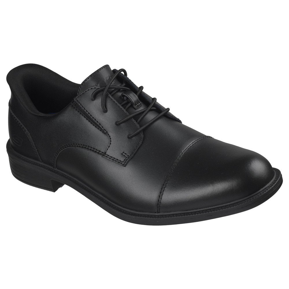 SKECHERS �J�W���A���V���[�Y �X���b�v�C���Y �E�H�[�^�[�v���[�t �h���X�g�� �����W�[ �u���b�N 205837-BBK �h�� �V���[�Y �Q�V�D�O �u���b�N �V���[�Y
