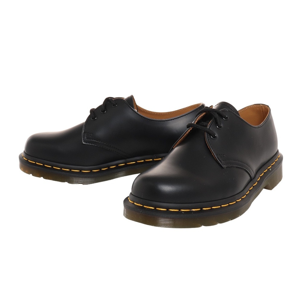 ドクターマーチン（Dr.MARTENS）（メンズ、レディース）黒 1461 3ホール シューズ ブラック DRM10085001 通勤 通学 革靴  定番 プレーントゥ