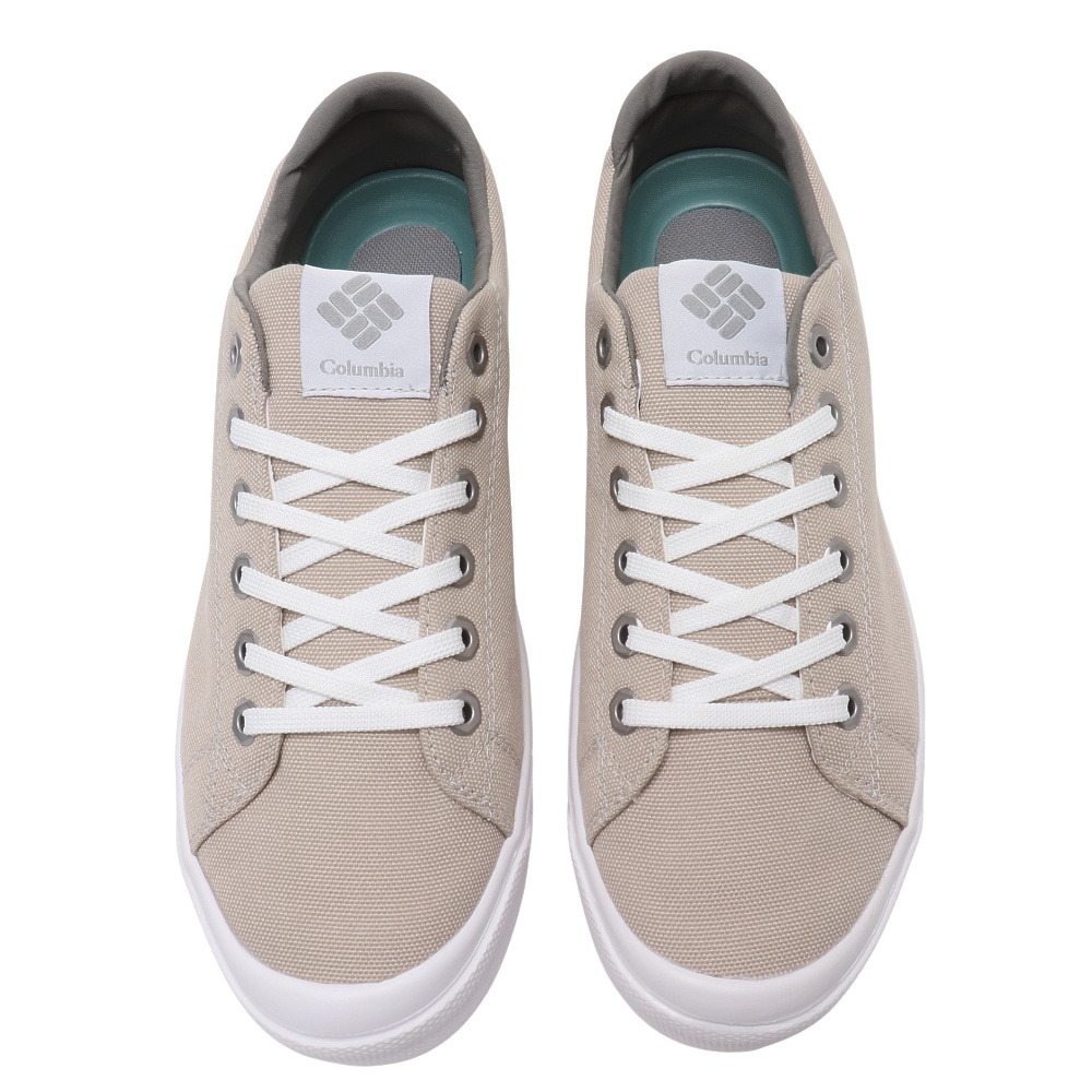 コロンビア（Columbia）（メンズ、レディース）ホーソンレイン ロウ スリー ウォータープルーフ YU5529 271 ベージュ カジュアルシューズ 防水靴 スニーカー