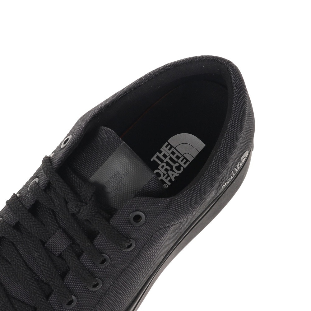 ノースフェイス(THE NORTH FACE)(メンズ)カジュアル シューズ シャトル レース ウォータールーフ ブラック NF52344 KK スニーカー 抗菌防臭 雨