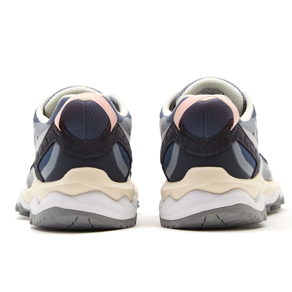 ミズノ（MIZUNO）（メンズ、レディース）カジュアルシューズ ウェーブムジンTL GTX ネイビーグレー D1GA221707 スニーカー スポーツ 防水 タウン 日常履き 雨