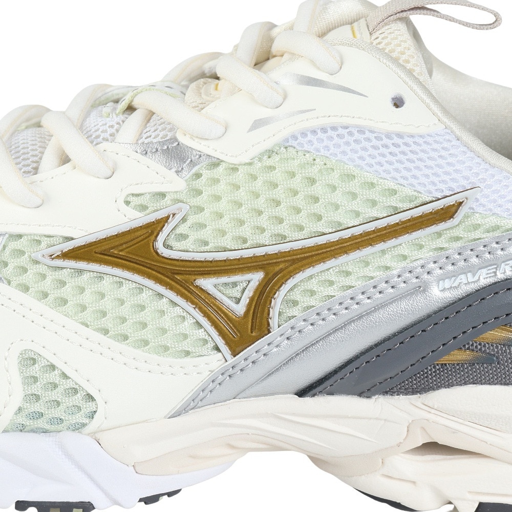 ミズノ（MIZUNO）（メンズ、レディース）カジュアルシューズ ウエーブ ライダー 10 オフホワイト D1GA331201 スニーカー デイリーユース タウン