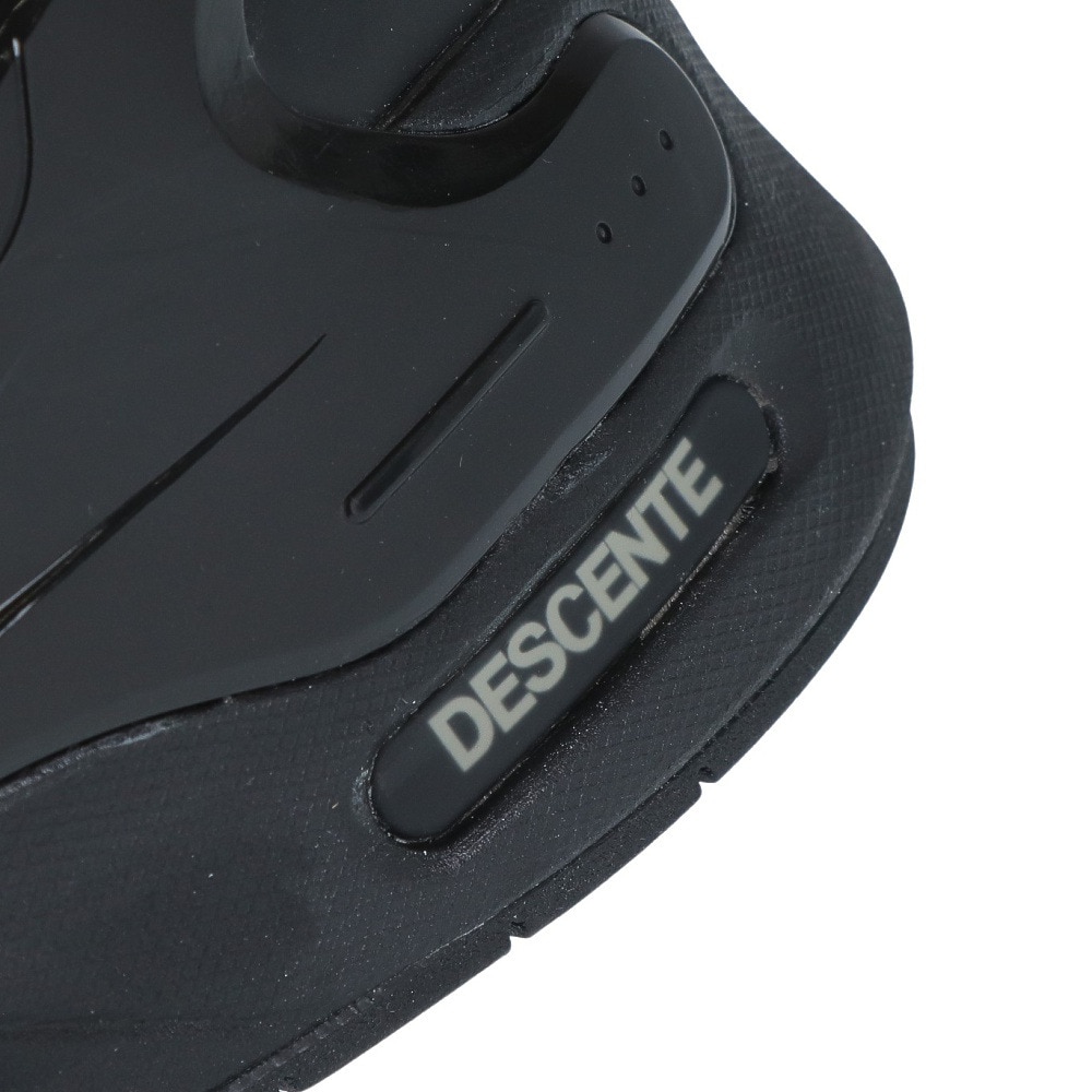 デサント（DESCENTE）（メンズ、レディース）カジュアル シューズ HIGH CLASSY ブラック SO123LCR13 BLK0 スニーカー ライフスタイル タウン シンプル
