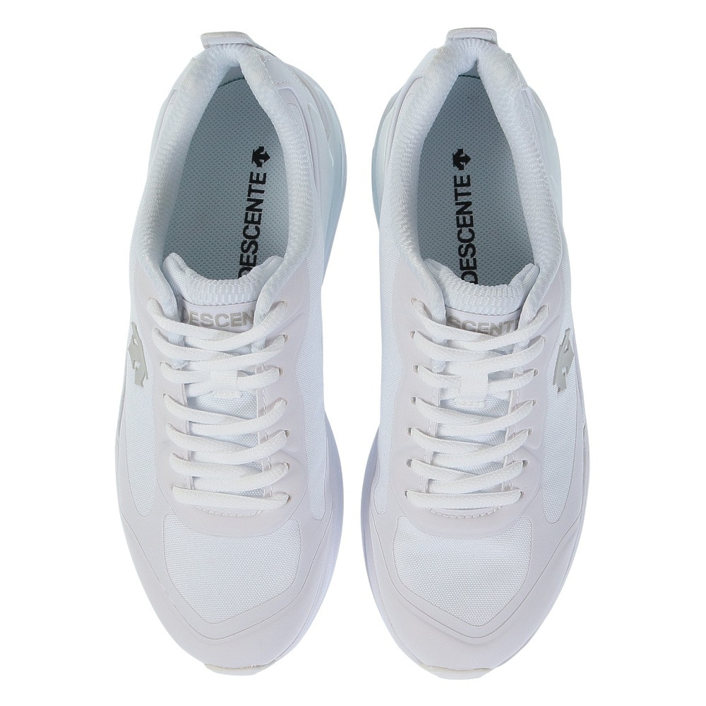 デサント（DESCENTE）（メンズ、レディース）カジュアル シューズ HIGH CLASSY ホワイト SO123LCR13 WHT0 スニーカー ライフスタイル タウン シンプル