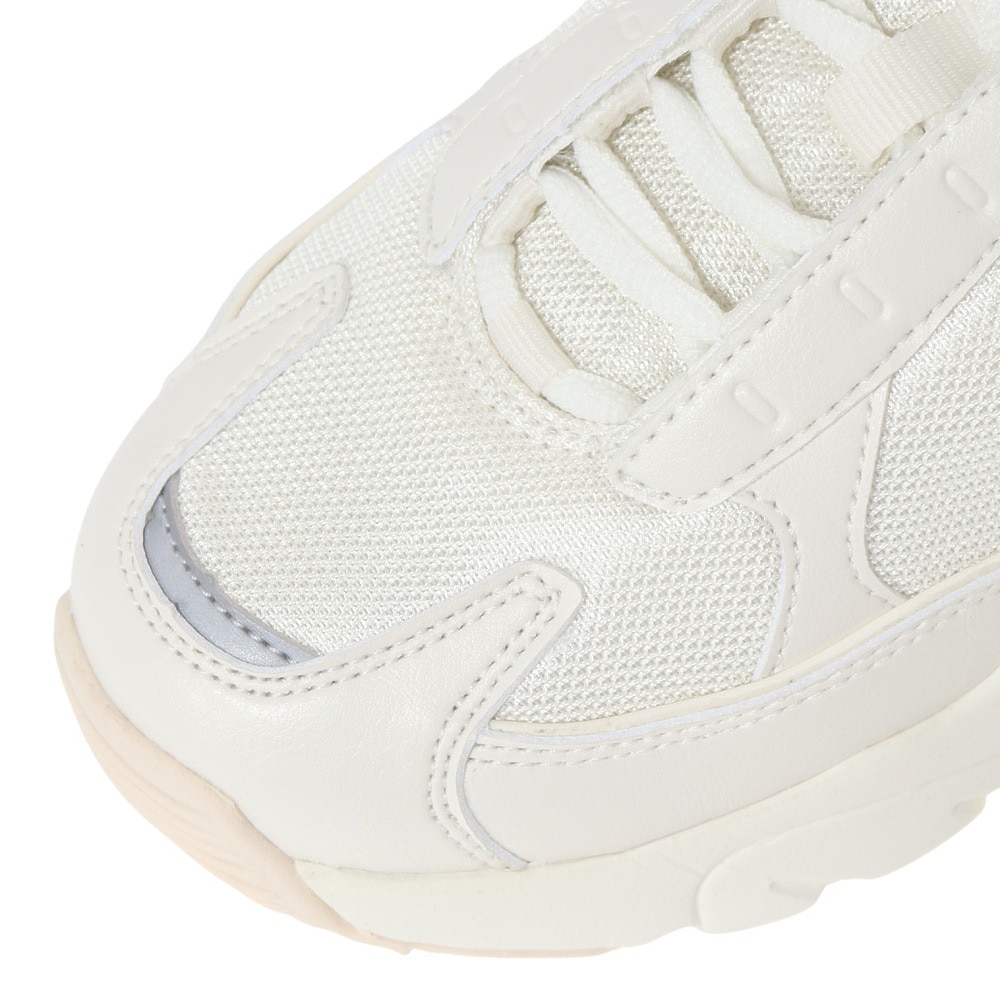 デサント（DESCENTE）（メンズ、レディース）カジュアル シューズ MONSTER LOI オフホワイト SO123LCR14 BEG0 スニーカー ライフスタイル タウン 軽量 通気性