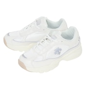 デサント（DESCENTE）（メンズ、レディース）カジュアル シューズ MONSTER LOI ホワイト SO123LCR14 WHT0 スニーカー ライフスタイル タウン 軽量 通気性