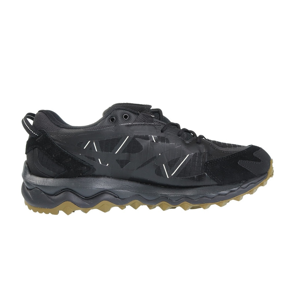 ミズノ（MIZUNO）（メンズ、レディース）カジュアルシューズ ウェーブムジンTL GTX ブラック D1GA221708 スニーカー スポーツ 防水性 タウン 日常履き 雨