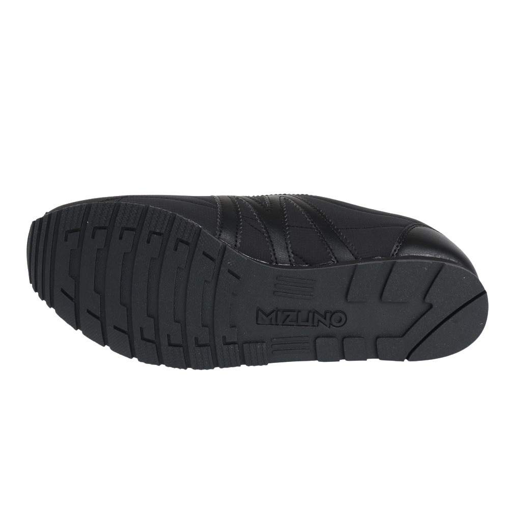 ミズノ（MIZUNO）（メンズ、レディース）カジュアルシューズ MLC-00 SLIP-ON WP ブラック D1GF232901 スニーカー スポーツ スリップオン 旅行 防水 雨 雨の日