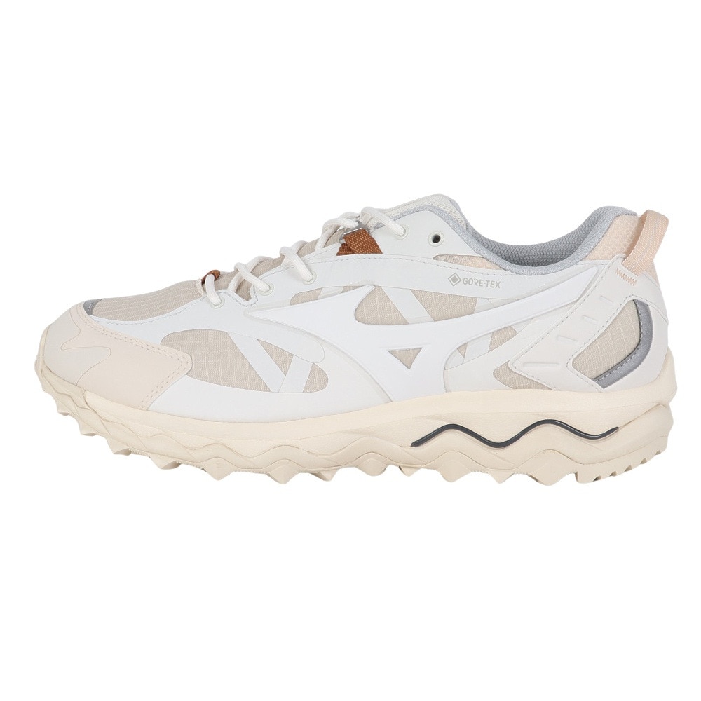 ミズノ（MIZUNO）（メンズ）カジュアルシューズ ウェーブムジンTL GTX ベージュ D1GA237304 スニーカー スポーツ ウォーキング 防水性 タウン 日常履き 雨