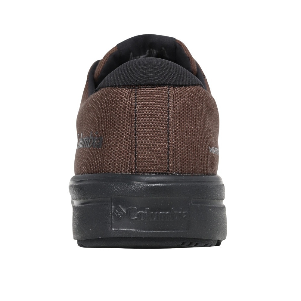 コロンビア（Columbia）（メンズ、レディース）カジュアルシューズ ホーソンレイン ロー ダークブラウン YU6327 202 ウォータープルーフ スニーカー