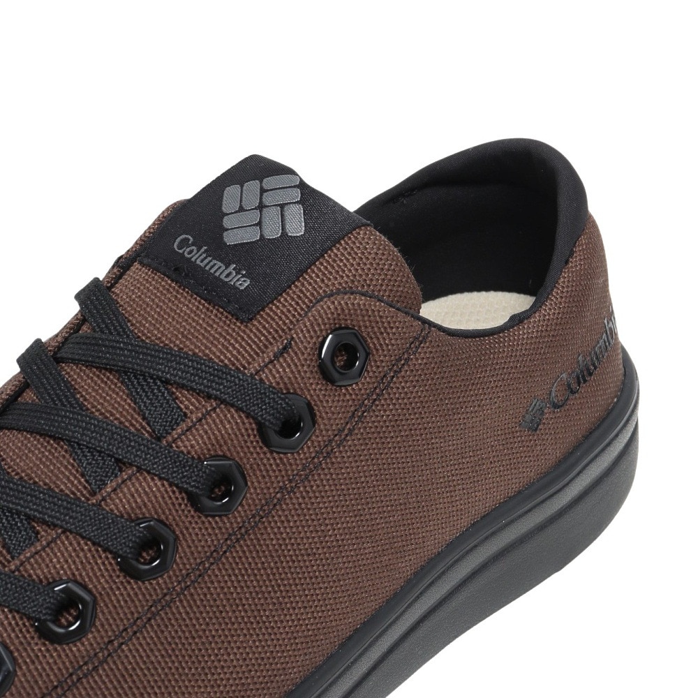 コロンビア（Columbia）（メンズ、レディース）カジュアルシューズ ホーソンレイン ロー ダークブラウン YU6327 202 ウォータープルーフ スニーカー