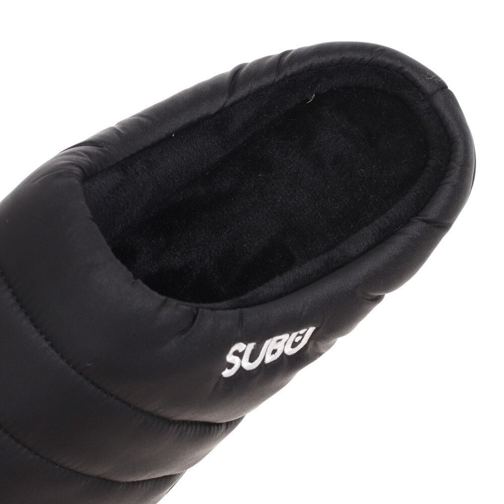 スブ（SUBU）（メンズ、レディース）サンダル 冬用 SB-13 BK ブラック 防寒 あったかい 汚れにくい モック シューズ タウン 普段履き