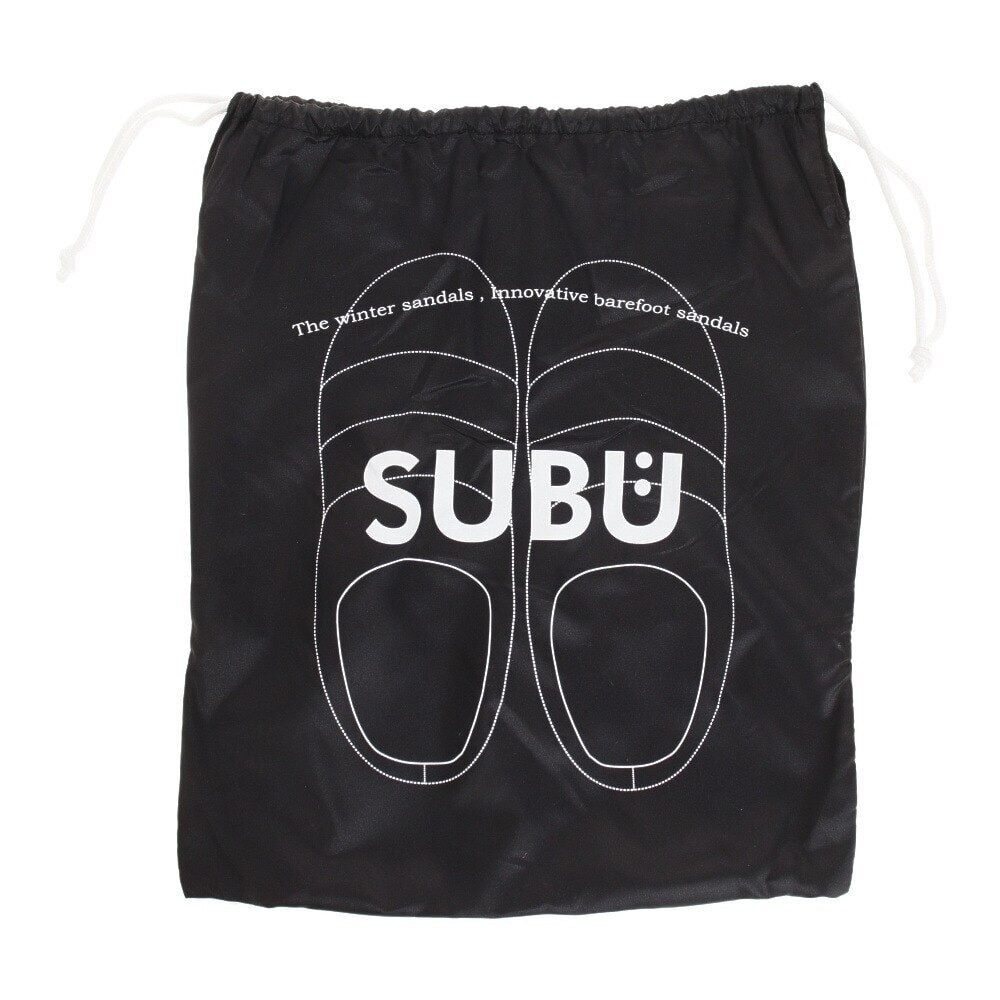 スブ（SUBU）（メンズ、レディース）サンダル 冬用 SB-13 BK ブラック 防寒 あったかい 汚れにくい モック シューズ タウン 普段履き