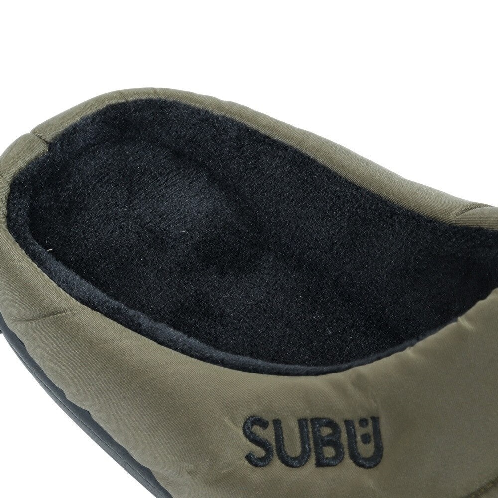 スブ（SUBU）（メンズ、レディース）サンダル 冬用 SB-43 MKH カーキ 防寒 あったかい 汚れにくい モック シューズ タウン 普段履き