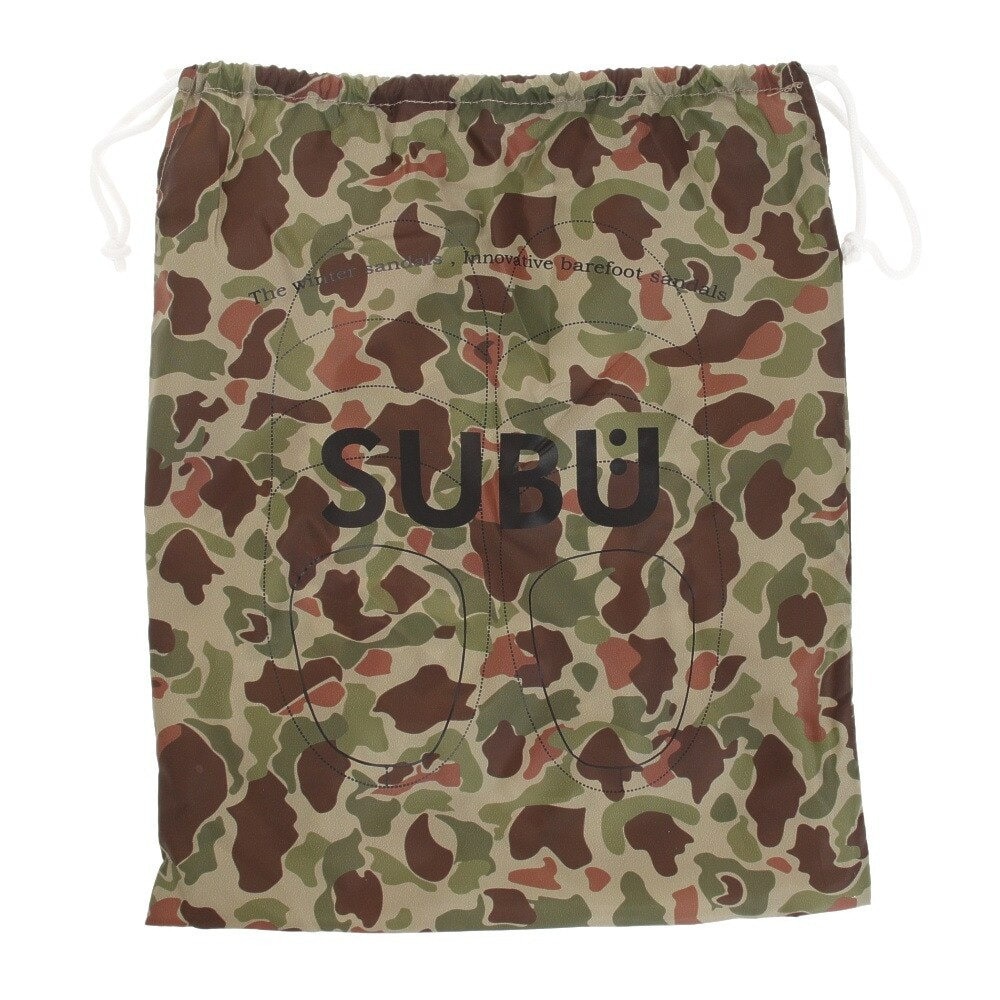 スブ（SUBU）（メンズ、レディース）サンダル 冬用 SB-53 DCM カモフラージュ 迷彩柄 防寒 あったかい 汚れにくい  モック シューズ タウン 普段履き