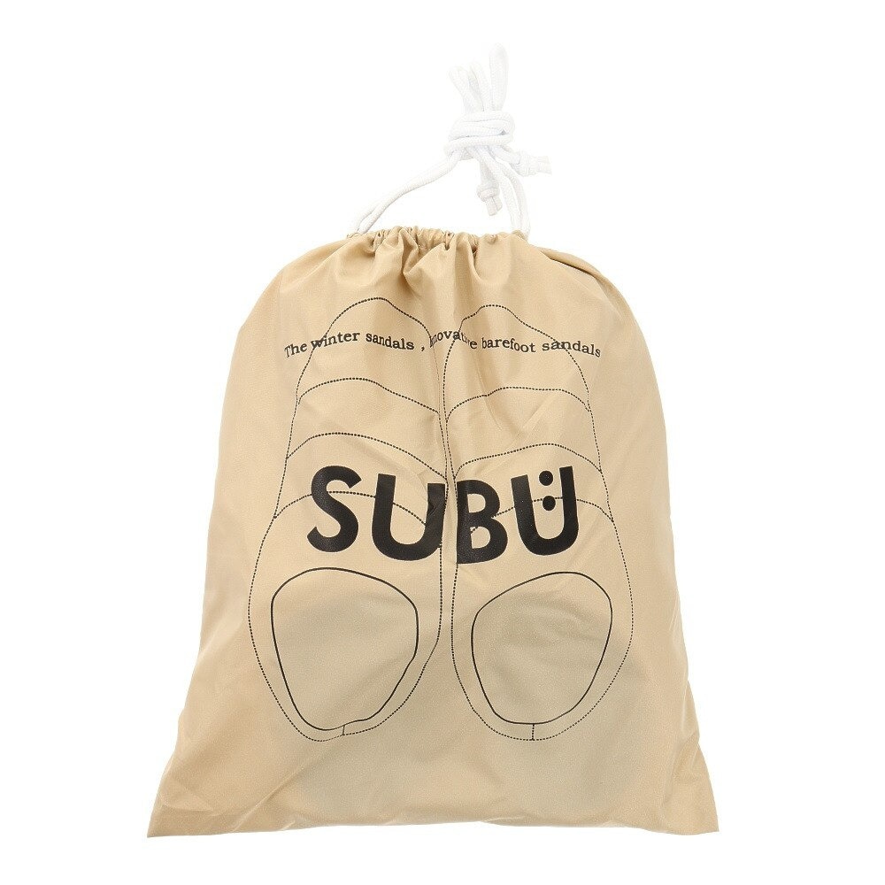 スブ（SUBU）（メンズ、レディース）サンダル 冬用 SB-73 BE ベージュ 防寒 あったかい 汚れにくい  モック シューズ タウン 普段履き