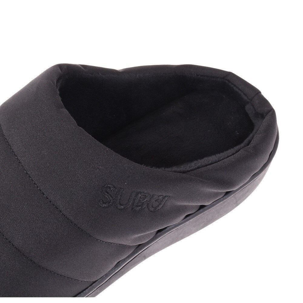 スブ（SUBU）（メンズ、レディース）モックシューズ SUBU NANNEN ブラック SN-01 BK スブナンネン 防寒 あったかい 秋冬サンダル タウン フェス