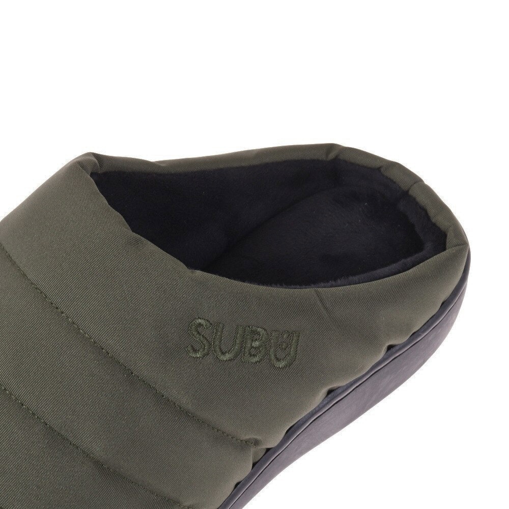 スブ（SUBU）（メンズ）モックシューズ SUBU NANNEN カーキ SN-03 KH スブナンネン 防寒 あったかい 秋冬サンダル タウン フェス