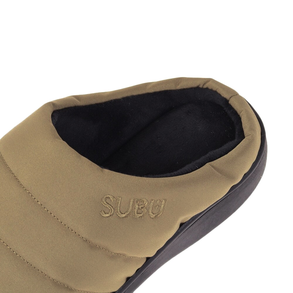 スブ（SUBU）（レディース）モックシューズ SUBU NANNEN キャメル SN-04 CY スブナンネン 防寒 あったかい 秋冬サンダル タウン フェス