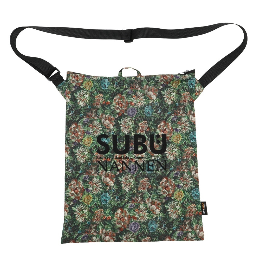 スブ（SUBU）（メンズ、レディース）モックシューズ SUBU NANNEN グリーン SN-07 DBT スブナンネン 防寒 あったかい 秋冬サンダル タウン フェス