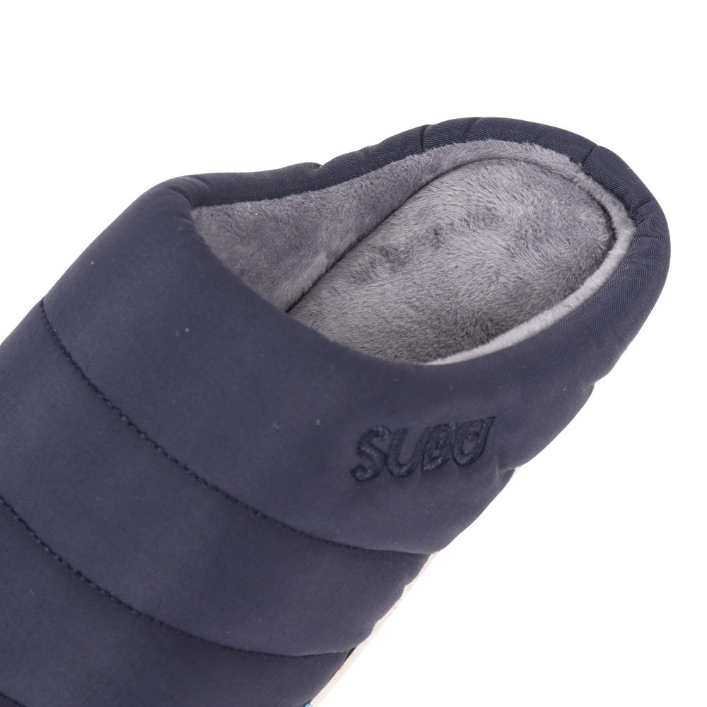 スブ（SUBU）（メンズ、レディース）モックシューズ SUBU Re: ブラック SR-02 BK 防寒 あったかい 秋冬サンダル タウン リサイクル素材
