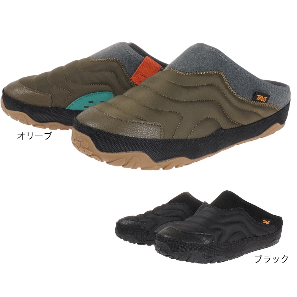 テバ（Teva）（メンズ）モック シューズ リエンバー テレイン オリーブ 1129596-DOL カジュアル タウン キャンプ スリップオン 防水 軽量