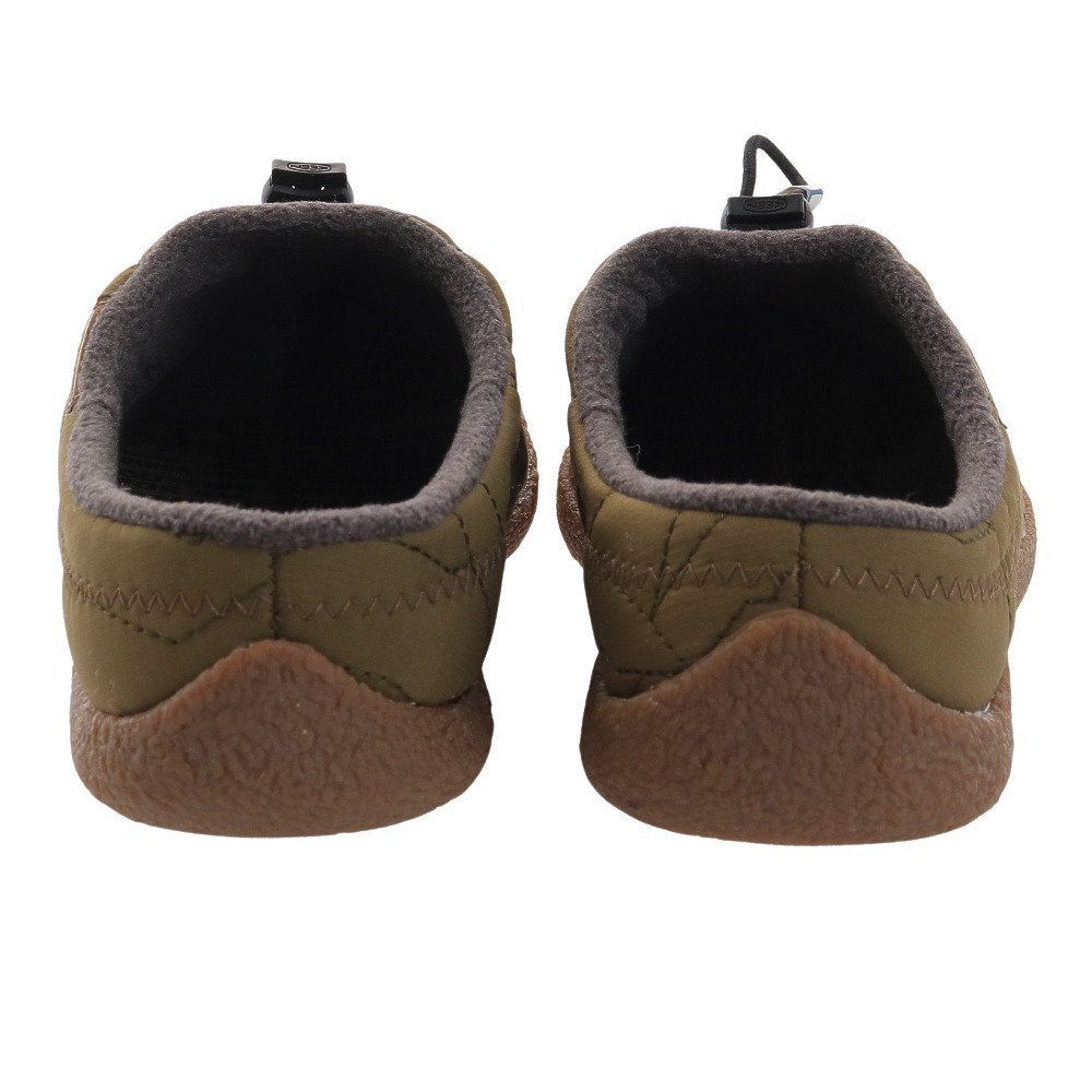キーン（KEEN）（メンズ）モックシューズ スリッポン ハウザー スリー スライド オリーブ 1026655 メンズ 秋冬用 室内履き 保温素材 履きやすい