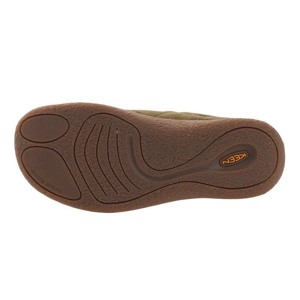 キーン（KEEN）（メンズ）モックシューズ スリッポン ハウザー スリー スライド オリーブ 1026655 メンズ 秋冬用 室内履き 保温素材 履きやすい