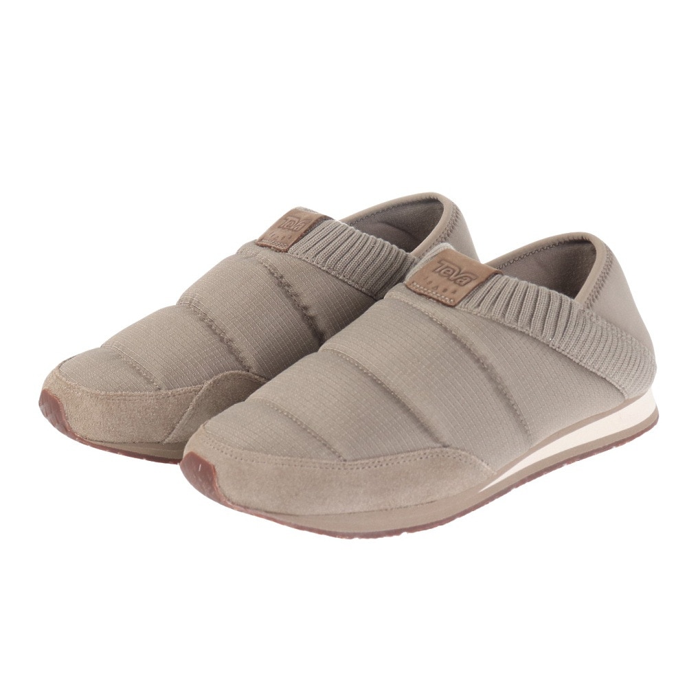 テバ（Teva）（メンズ、レディース）モックシューズ リエンバー 2 ベージュ 1123091-DTT カジュアルシューズ スリッポン タウン アウトドア 抗菌加工 