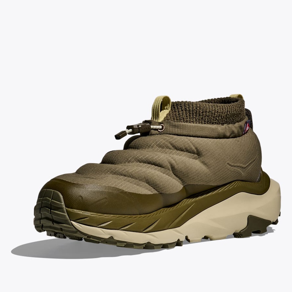 ホカ（HOKA）（メンズ）モックシューズ カジュアルシューズ カハ 2 フロスト モック GTX  オリーブ 1155210-AVS スリッポン