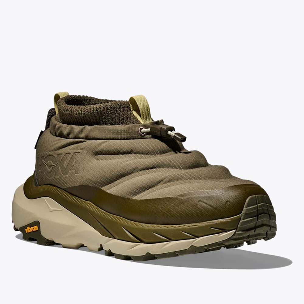 ホカ（HOKA）（メンズ）モックシューズ カジュアルシューズ カハ 2 フロスト モック GTX  オリーブ 1155210-AVS スリッポン