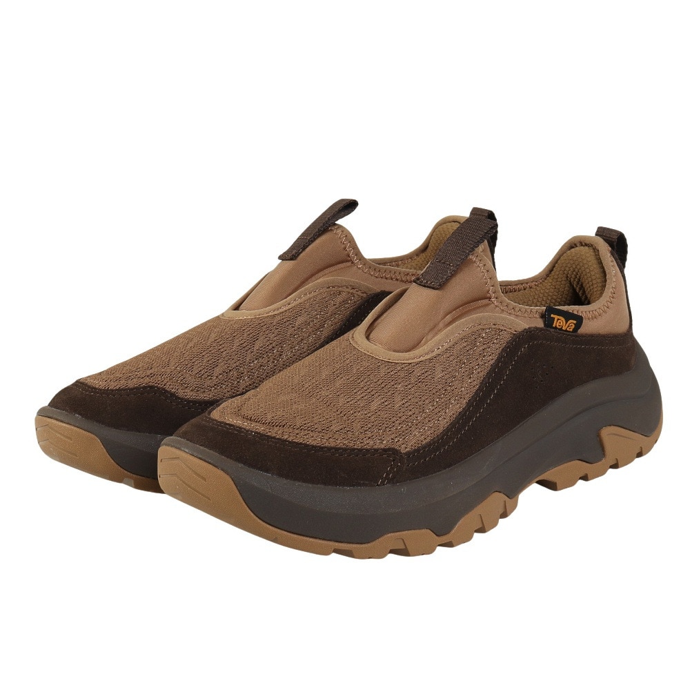 テバ（Teva）（メンズ）モックシューズ カジュアルシューズ ハリケーンデイブレーカースリッポン 1172953-BRNSL