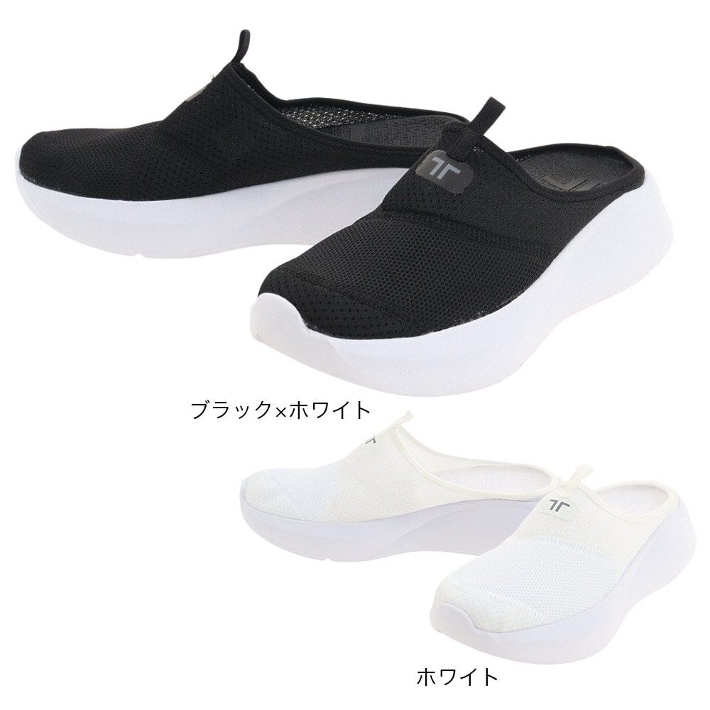 TELIC（メンズ、レディース）カジュアルシューズ LIGHT MESH SABOT TL-002 WHT リカバリーサンダル