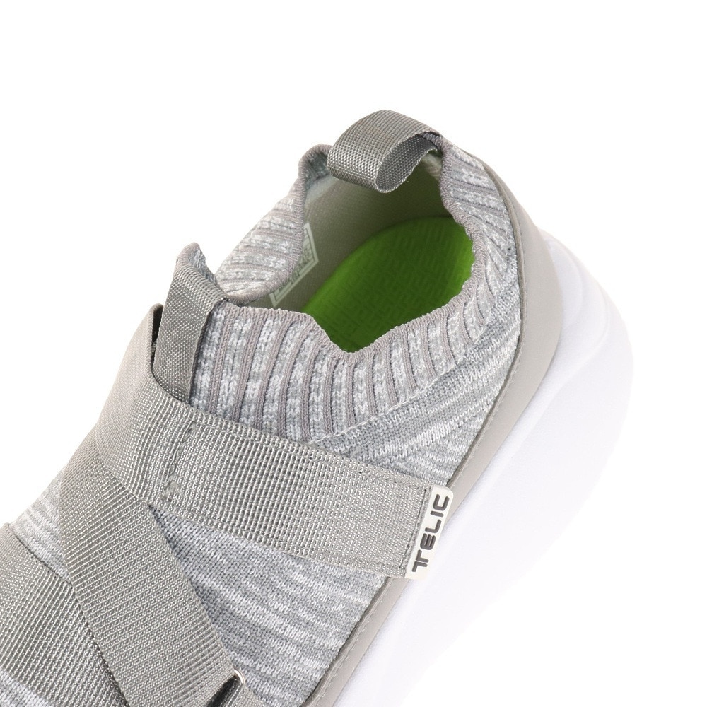 TELIC（メンズ、レディース）カジュアルシューズ Z-MID TL-003 LGYWHT リカバリーシューズ