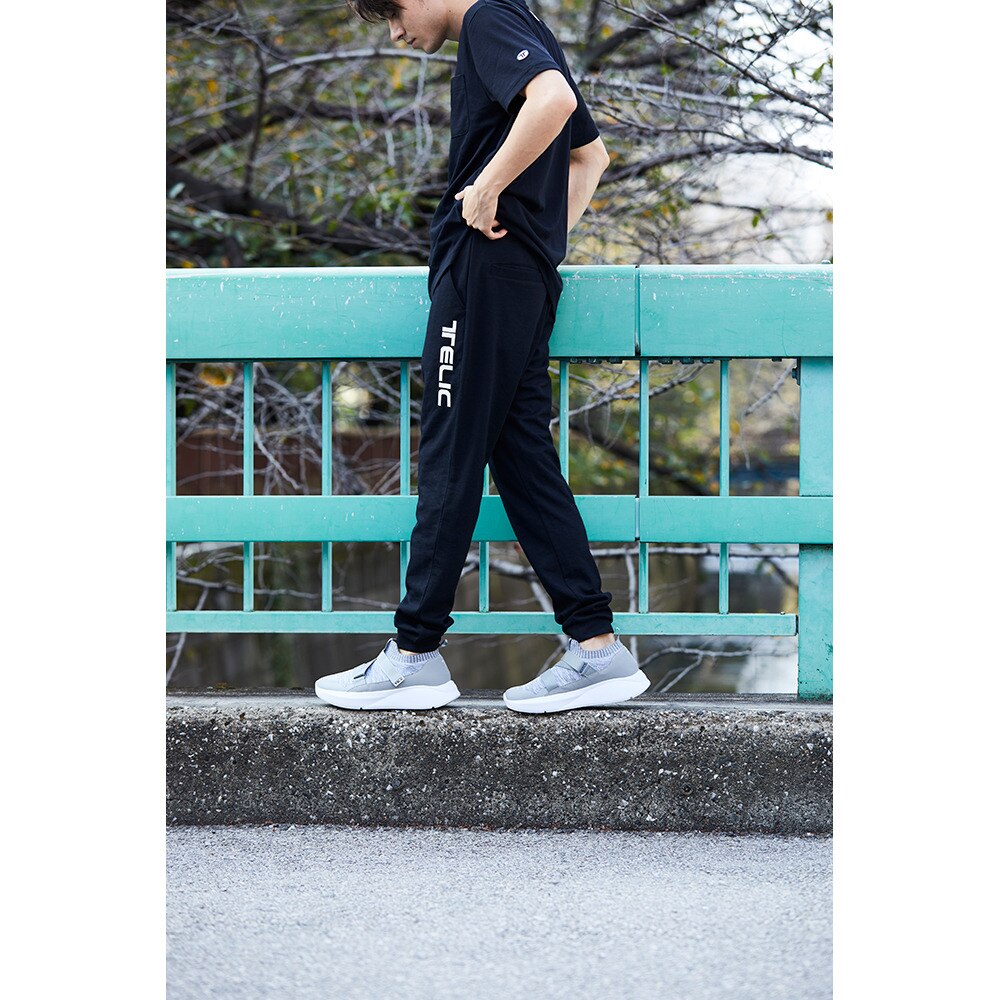 TELIC（メンズ、レディース）カジュアルシューズ Z-MID TL-003 LGYWHT リカバリーシューズ
