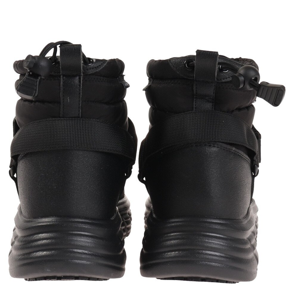 TELIC（メンズ、レディース）ショートブーツ メンズ レディース 黒 ブラック ALL ROADS-QT TL-005 BLK カジュアルシューズ 防寒 保温 アウトドア