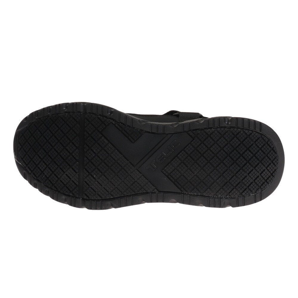 TELIC（メンズ、レディース）ショートブーツ メンズ レディース 黒 ブラック ALL ROADS-QT TL-005 BLK カジュアルシューズ 防寒 保温 アウトドア