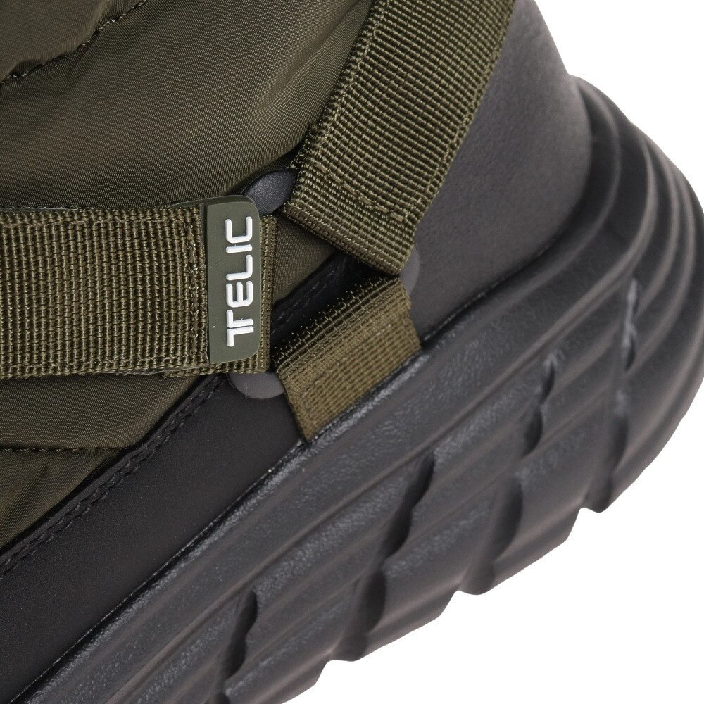 TELIC（メンズ、レディース）ショートブーツ メンズ レディース カーキ ALL ROADS-QT TL-005 KHA カジュアルシューズ 防寒 保温 アウトドア