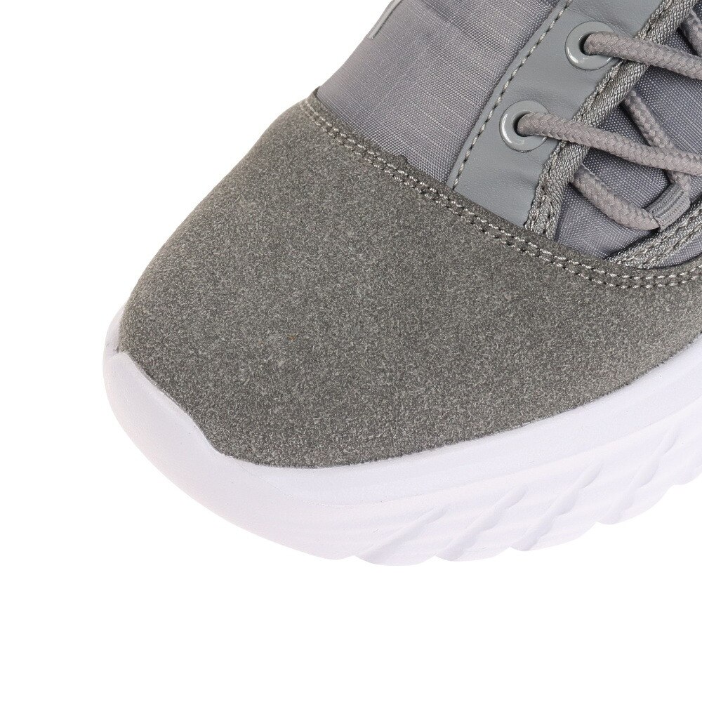 TELIC（メンズ、レディース）スニーカー メンズ レディース グレーホワイト UNCINUS TLS-002 GRYWHT カジュアル サイドレースアップ 厚底 