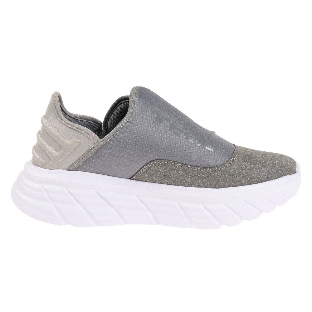 TELIC（メンズ、レディース）スニーカー メンズ レディース グレーホワイト UNCINUS TLS-002 GRYWHT カジュアル サイドレースアップ 厚底 