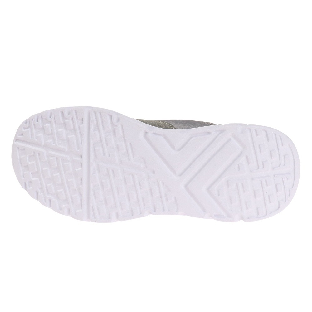 TELIC（メンズ、レディース）スニーカー メンズ レディース グレーホワイト UNCINUS TLS-002 GRYWHT カジュアル サイドレースアップ 厚底 