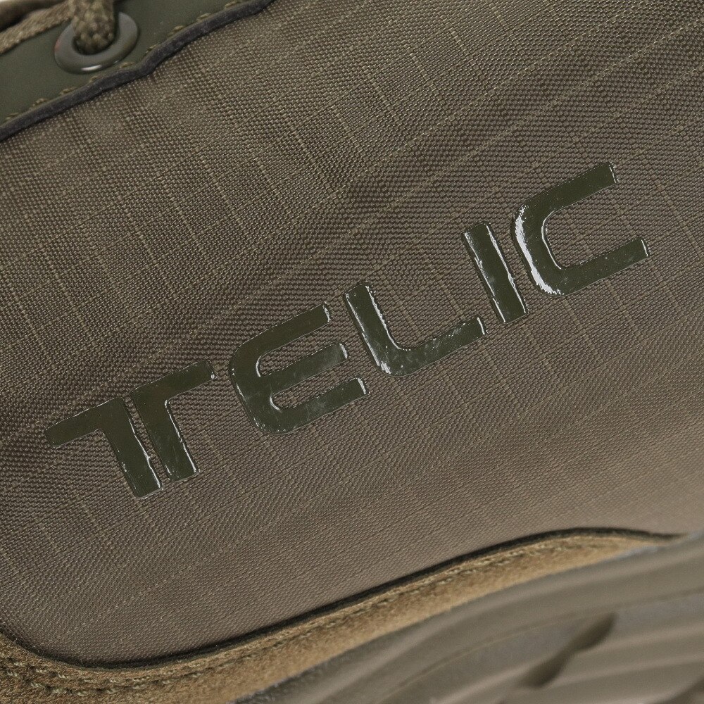 TELIC（メンズ、レディース）スニーカー メンズ レディース カーキ UNCINUS TLS-002 KHA カジュアル サイドレースアップ 厚底 