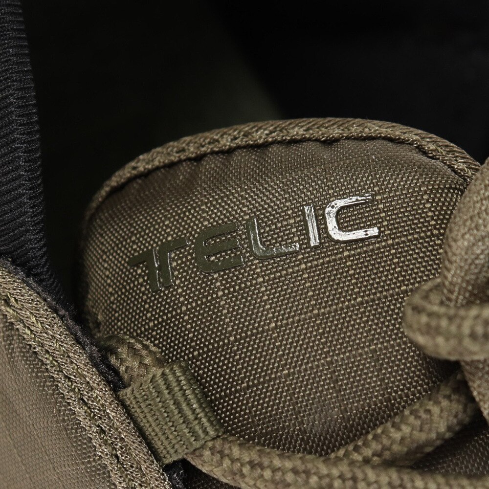 TELIC（メンズ、レディース）スニーカー メンズ レディース カーキ UNCINUS TLS-002 KHA カジュアル サイドレースアップ 厚底 