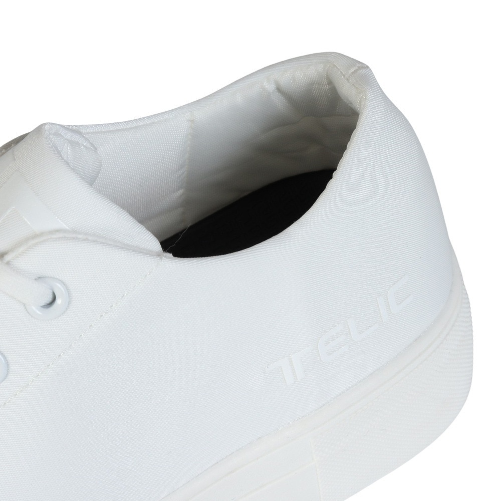 テリック（TELIC）（メンズ、レディース）カジュアルシューズ ローカット RAIN CITY TL-014 WHT