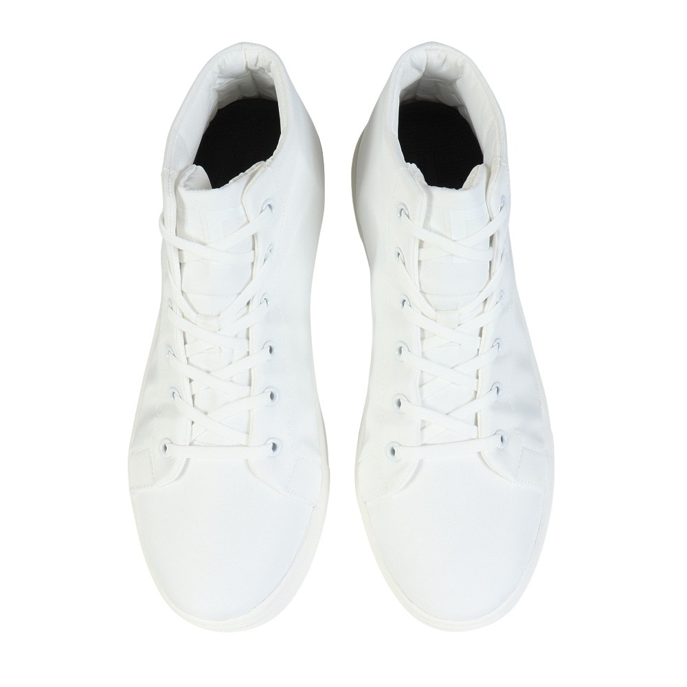 テリック（TELIC）（メンズ、レディース）カジュアルシューズ ミッドカット RAIN CITYーMID TL-015 WHT