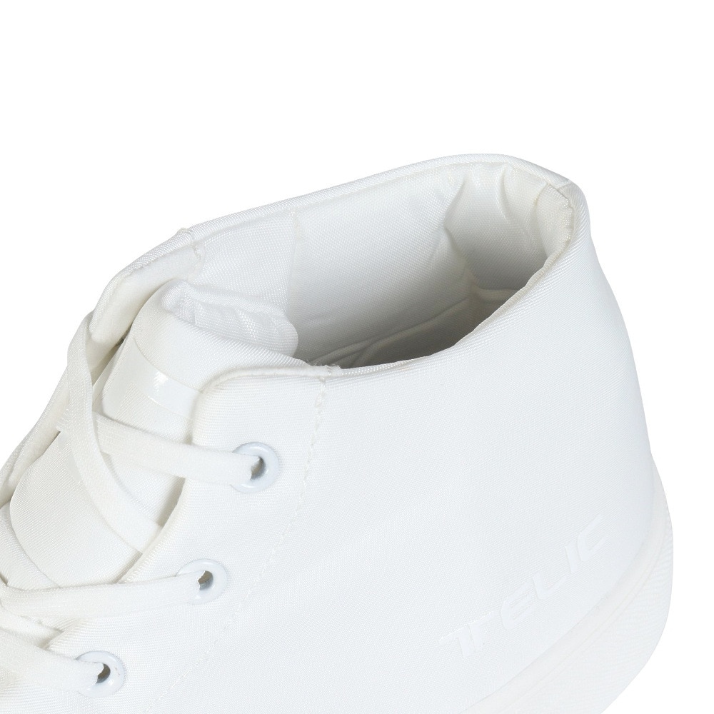 テリック（TELIC）（メンズ、レディース）カジュアルシューズ ミッドカット RAIN CITYーMID TL-015 WHT